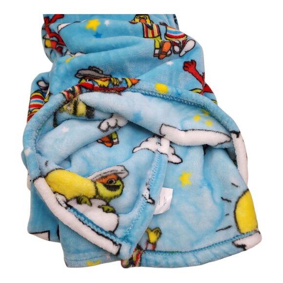 Sesame Street Decorative Throw Blanket 60" X 70" Polyester Plush Bert Ernie - Picture 8 of 9